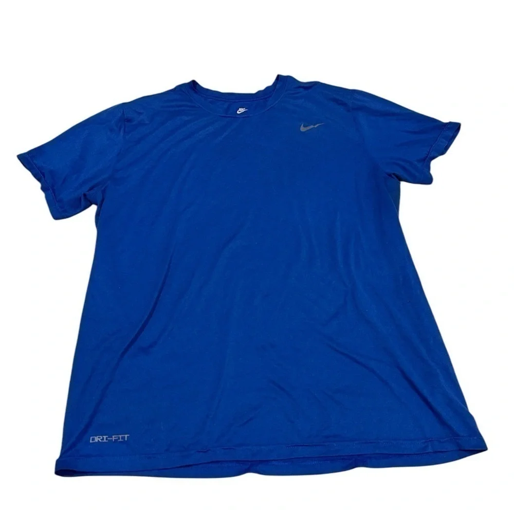 Nike Men's Dri-Fit T-Shirt Royal Blue Size XL